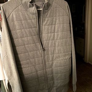 Men’s Large Grey Dockers Zip up Jacket